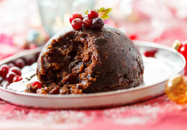 Image caption: Traditional Christmas Pudding